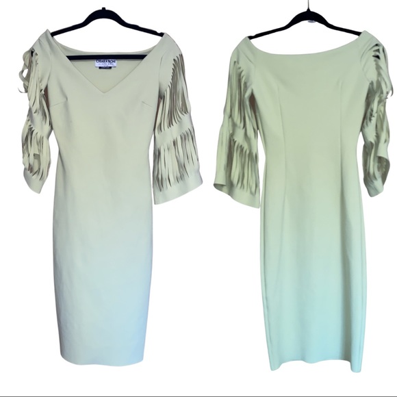 Chiara Boni Le Petit Robe midi green dress - Picture 3 of 13